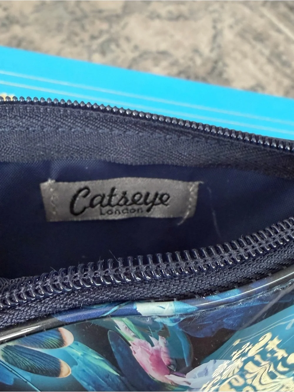 Catseye London Dragonfly Pouch / Beauty Bag